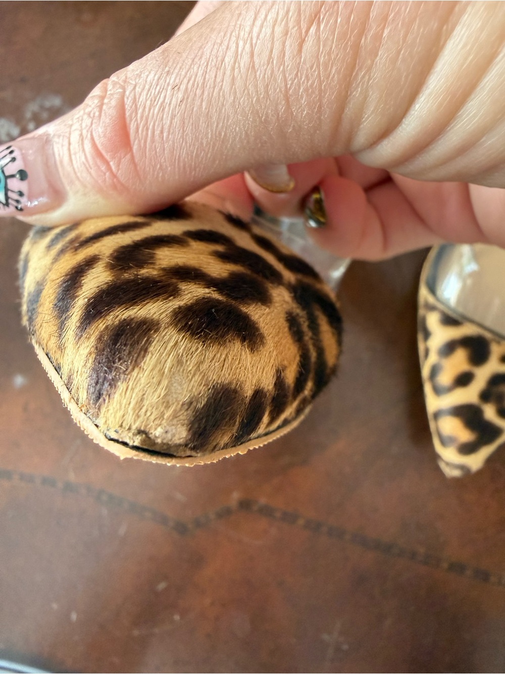 ✨SALE ✨Gianvito Rossi leopard detailed heeled shoes ✨SALE ✨ - Picture 13 of 14